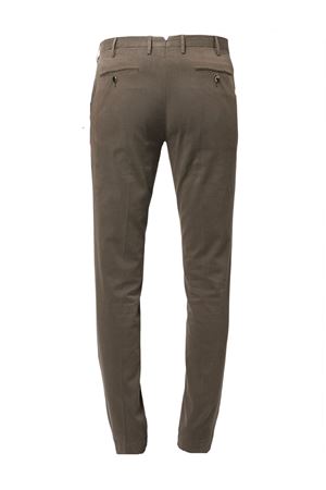 Brown stretch-cotton trousers PT TORINO | COKTZEZ00CL1NK03Y180